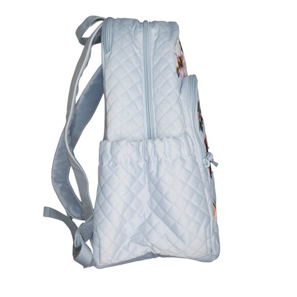 Vera Bradley Campus Backpack Work Travel Laptop Trolley Sea Air Floral NWT - Picture 9 of 15